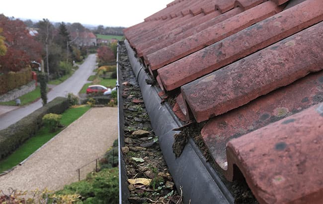 Blocked Gutter Cleaning in St Margaret's at Cliffe